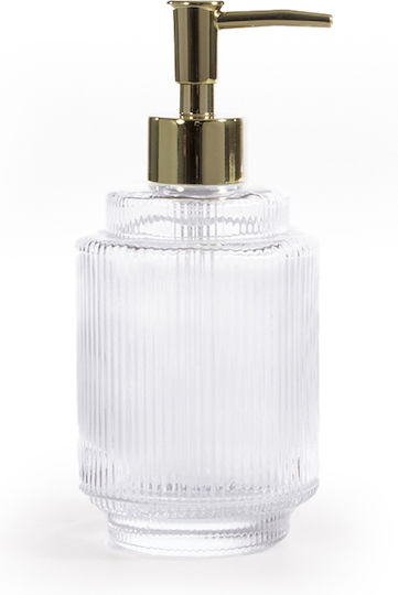 Nef-Nef Homeware Dispenser Γυάλινο Λευκό 380ml