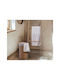 Nef-Nef Homeware Leiter Badezimmer Einzel Wandmontage ​57.2x4.2cm Silber