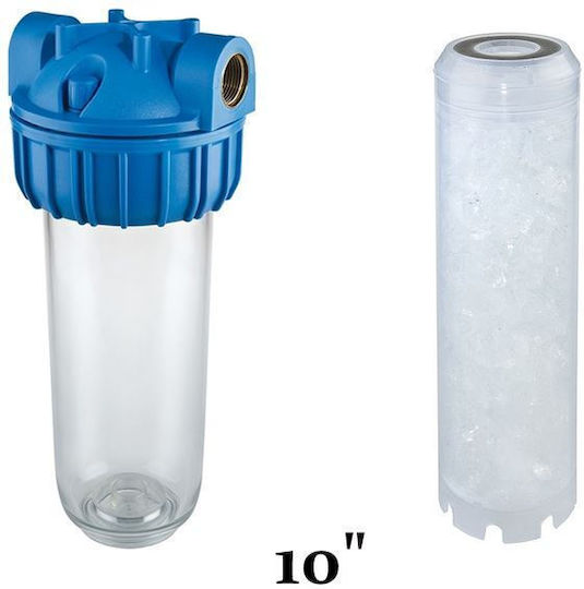 Atlas Filtri 3P AFO SX Senior Plus Water Filtration System Single Central Supply Micron 3/4'' with Replacement Filter Quartz HA 10 SX Atlas Filtri 10" 80216471571575