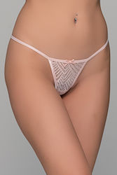 Milena by Paris Γυναικείο Sexy String με Δαντέλ...