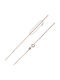 Gatsa Gold Necklace Length 41cm A117-41