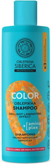 Natura Siberica Oblepikha Shampoos for Coloured Hair 400ml