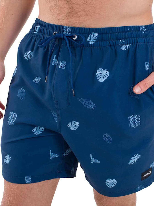 Hurley Cannonball Ανδρικό Μαγιό Σορτς Μπλε