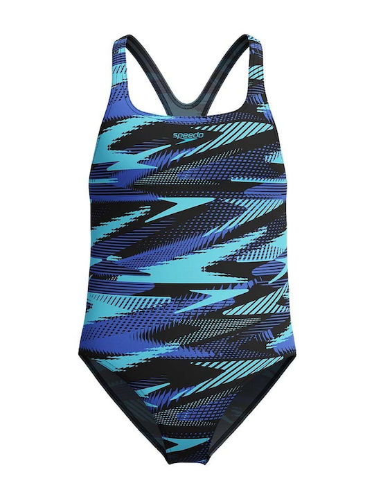 Speedo Kinder Badeanzug Einteilig Blue