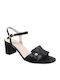 Leder Sandalen Anatomisch Schwarz
