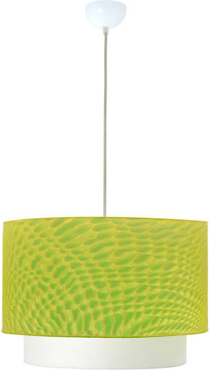 Veis Pendant Light Green for 14 Bulbs E27 35x35x24cm