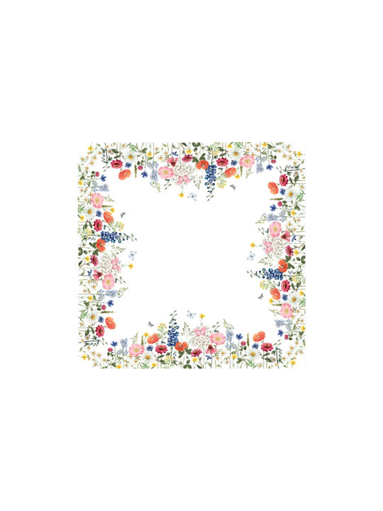 My Home Luxury Față de masă Rezistent la pete Multicolor 90x90cm