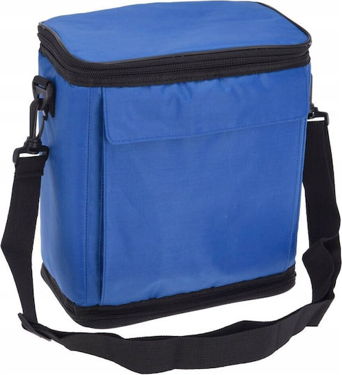 Excellent Houseware School Insulated Hand Lunch Bag Blue