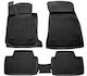 Race Axion Set of Front and Rear Mats 5pcs Tray Type for BMW Series 3 2011-2019 Black