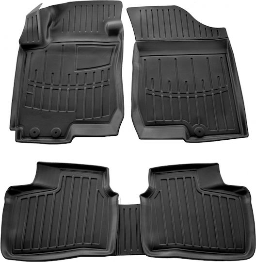 Race Axion Set of Front and Rear Mats 5pcs Tray Type for Hyundai i30 2011-2016 Black