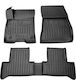 Race Axion Set of Front and Rear Mats 5pcs Tray Type for Mercedes-Benz EQA 2021 Black