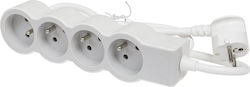Legrand Steckdosenleiste 4 Steckdosen mit Kabel 1,5 m