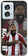 Fußballstars Rodinei Motorola Edge 50 Fusion 5G Flexibles TPU Transparentes Silikon