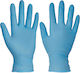 Nitrile Examination Gloves Powdered Blue 100pcs