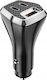 Jellico Car Charger 88.5W Fast Charging with Ports 1xUSB-A 2xUSB-C Black Color