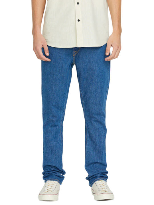 Volcom Vorta Ανδρικό Παντελόνι Τζιν με Slim Str...