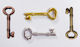 Μεταλλικο Κλειδι Μεσσαιο 50mm X 20mm 0517740 50 Τεμάχια