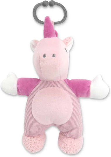 Lorelli Pendant Toy for Crib and Stroller Unicorn Pink Natural for 0++ Months
