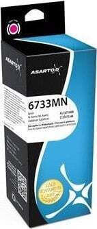 Asarto Συμβατό Μελάνι Εκτυπωτή InkJet Epson C13T67334A 70ml Ματζέντα 1τμχ