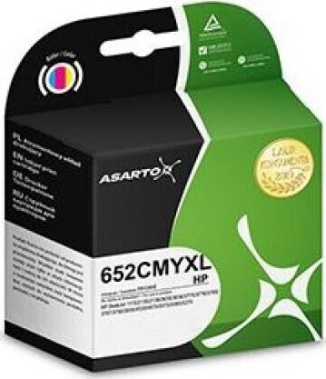Asarto Συμβατό Μελάνι Εκτυπωτή InkJet HP F6V24AE 400 Σελίδων Πολλαπλό (Color) 1τμχ