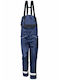 Work Coveralls Dungarees & Reflective Tapes Navy Blue