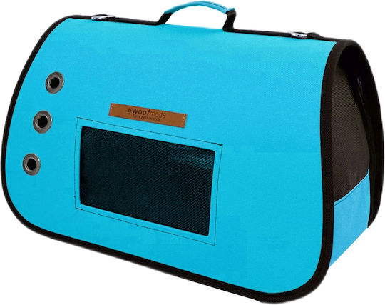 Woofmoda Waterproof Dog/Cat Carrying Turquoise Handbag for 8kg Pets L35xW23xH17cm