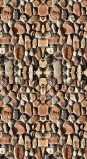 3D Wall Panels Foam Adhesive Brown 30x60cm