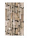 3D Wall Panels Foam Adhesive Brown 30x60cm