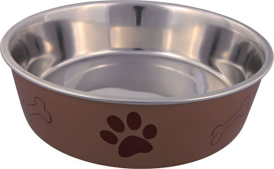 Trixie Metallic Food and Water Bowl for Dog and Cat 1.4L 21cm