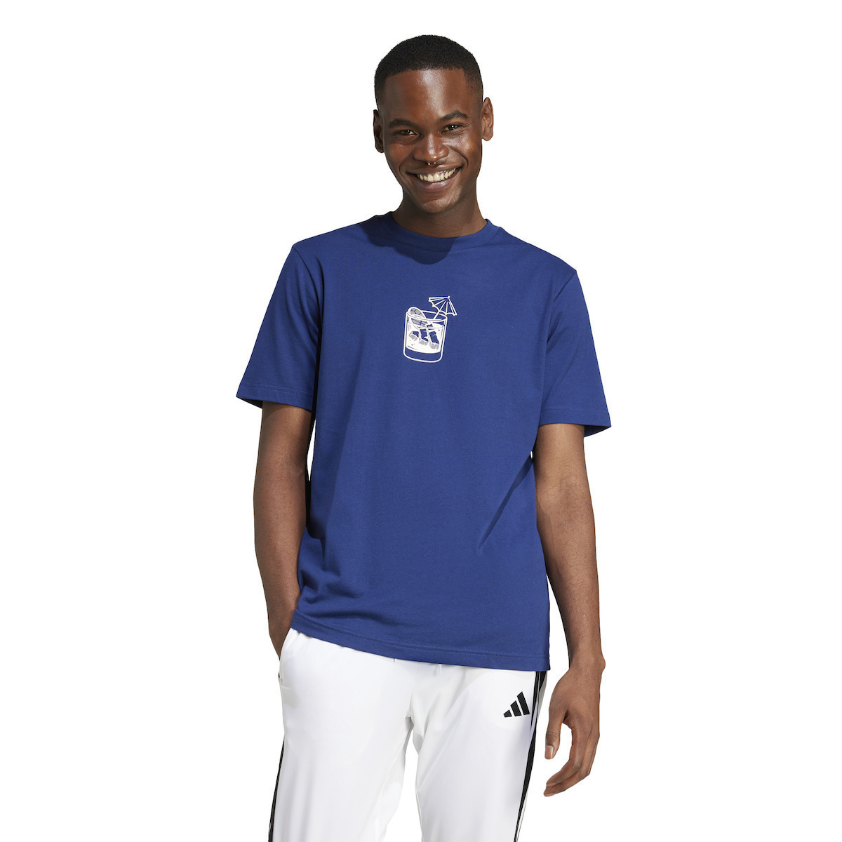 adidas Graphic Tee T-shirt Blue JJ4014 | Skroutz.mt