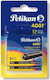Pelikan 4001 12 Ersatz- und Füllfederhaltertinten für Füllfederhalter Schwarz