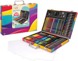 AS Deluxe Rainbow Σετ Ζωγραφικής σε Βαλιτσάκι