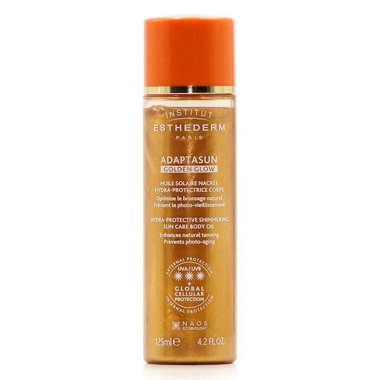Institut Esthederm Adaptasun Golden Glow Body Tanning Oil 125ml