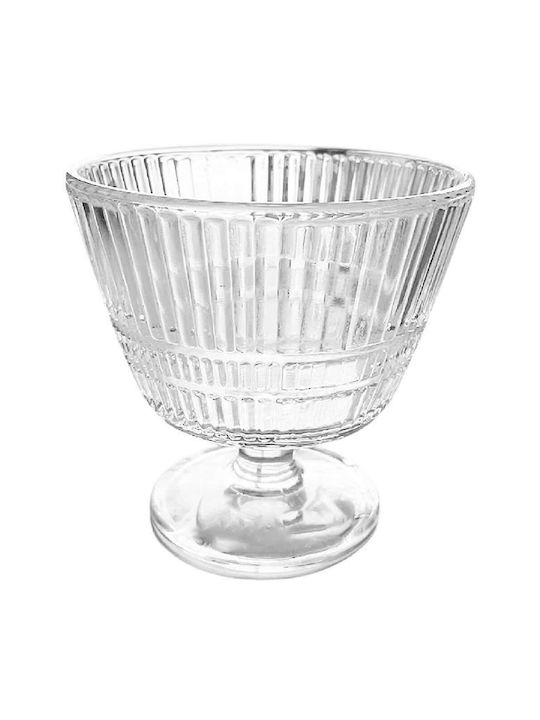 Trends Servierschale Eiscreme Rund Glas Transparent 10,5cm