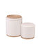 Stool For Living Room With Storage Space Upholstered with Fabric Matic Graphite 39x39x44cm