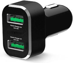 RAM Mount Încărcător Auto cu Porturi 2xUSB-A RAM Mount Încărcător Auto cu Porturi 2xUSB-A