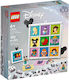 LEGO Disney Classic 100 Ani Disney Animation Icons pentru 6+ Ani 1022 Bucăți