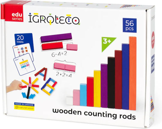 Igroteco Abac din Lemn pentru 3-8 Ani
