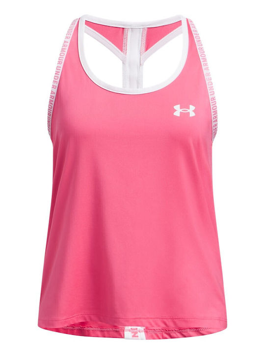 Under Armour Kinderoberteil Ärmellos Rot Tech