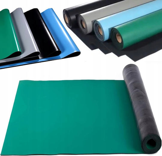 ESD Antistatik-Matte Blau Rolle 0,6m x 10m Dicke 2mm