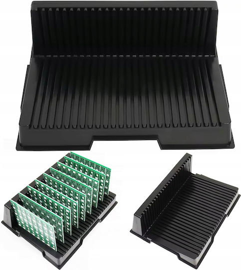 Antistatic L-shaped Stand Pcb 25 Pockets