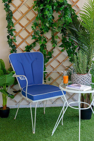 Be Comfy Gartenstuhlkissen Bogen Marineblau 44x45cm