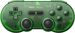 8Bitdo SN30 Pro Special Edition Kabelloser Controller mit Hall-Effekt-Sticks für Android / PC / Switch Jade Grün