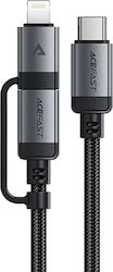 Acefast USB to Type-C / Lightning Cable 1.2m C20-01 Acefast USB to Type-C / Lightning Cable 1.2m C20-01