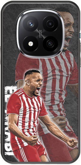 Fußballstars Youssef El Arabi Xiaomi Redmi Note 14 Pro 5G Schwarzes TPU Schwarzes Silikon
