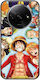 One Piece Xiaomi Redmi A3 Schwarzes TPU Schwarzes Silikon