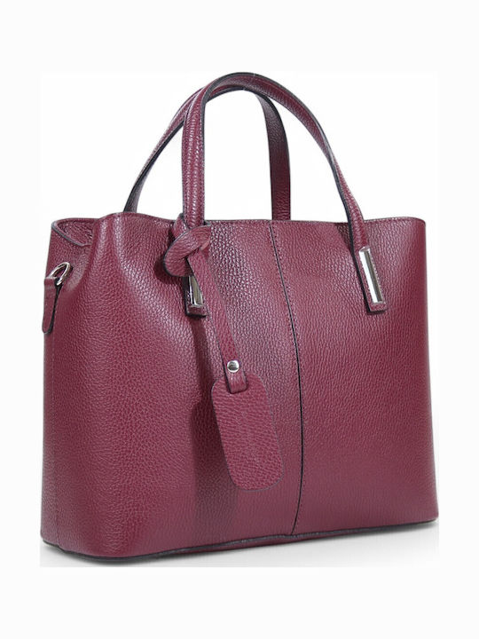 Passaggio Leather Кожена Дамска Чанта Тоут Ръчн...