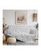 Beauty Home Σετ Ριχτάρια 2τμχ Γκρί