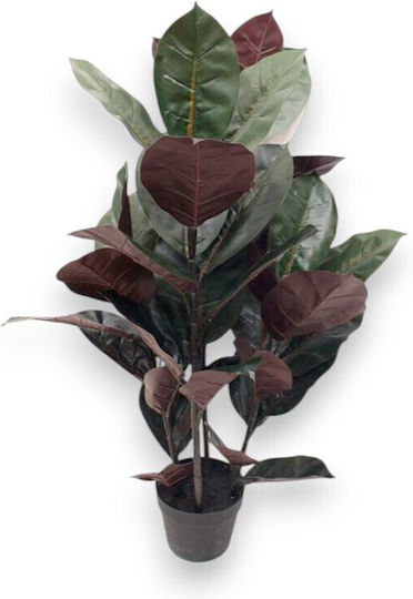 Plantă artificială de cauciuc 90cm ghiveci din plastic