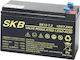 Skb Lead Acid Battery 12v 7.2ah 150w Sk12-7.2
